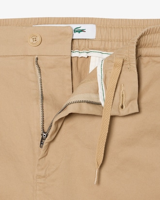 Regular Fit-Chinohose aus Baumwoll-Twill