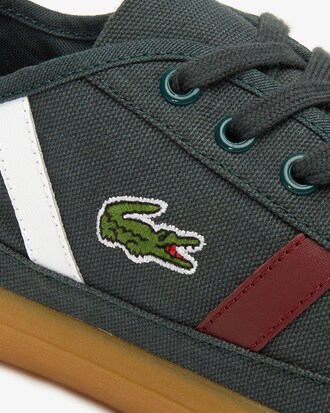 Herren-Sneakers SIDELINE aus Canvas und Zwei-Ton Leder