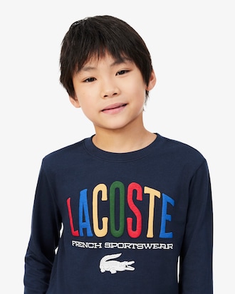 T-Shirt mit langen &Auml;rmeln und Print