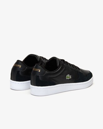 Herren-Sneakers MASTERS CUP aus Leder und Veloursleder