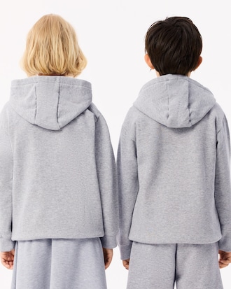 Fleece-Hoodie mit Kängurutasche