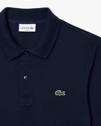 Slim Fit-Polohemd L.12.12 mit langen Ärmeln