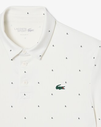 Golf-Polohemd mit Print, Regular Fit