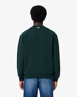 Sweatshirt aus Fleece mit Badge