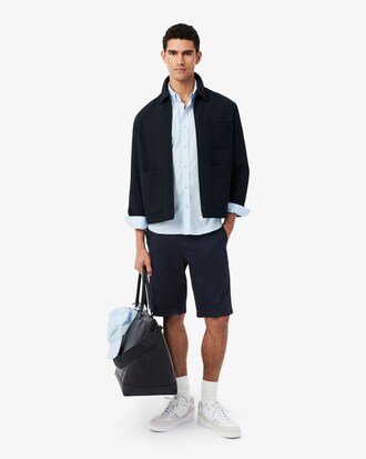 Chino-Shorts aus Stretch-Twill