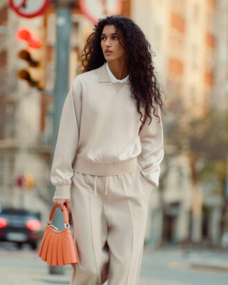 Kleine Runway Lenglen Tasche aus Leder