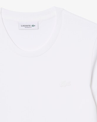 T-Shirt aus weicher Baumwolle mit Dreiviertel&auml;rmeln