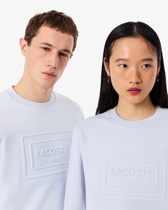 Tiefgepr&auml;gtes Sweatshirt aus Fleece