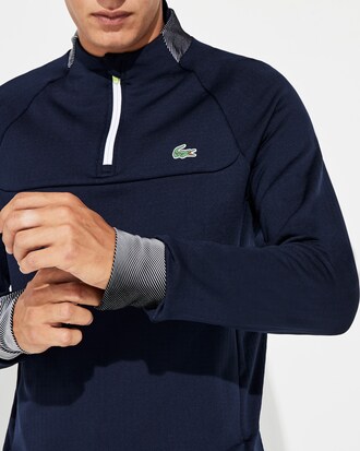 Herren LACOSTE SPORT Golf-Sweatshirt mit UV-Schutz