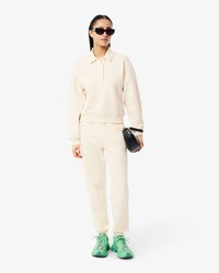 Hose aus Fleece mit geprägtem Logo