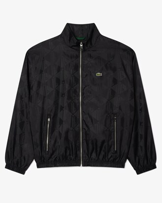 Kurze Sportsuit-Jacke mit Monogramm