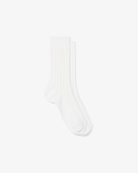 Socken aus gerippter Baumwolle