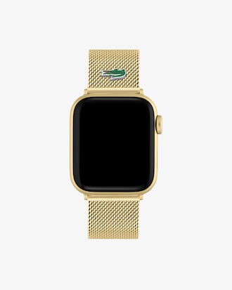 Apple-Watch Riemen aus goldfarbenem Mesh