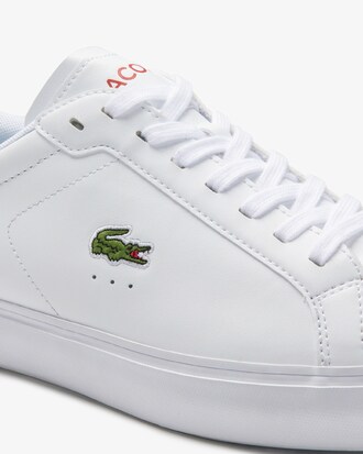 Men's Powercourt Leather and Synthetic Trainers