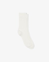 Socken aus gerippter Baumwolle