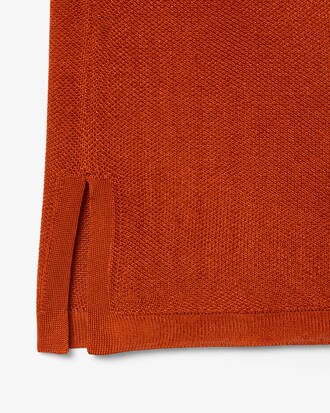 Slim Fit-Polohemd Runway aus Satin-Piqu&eacute;