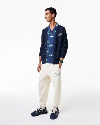LACOSTE MOVE 12.12 Dreizeigeruhr aus khakifarbenem Silikon