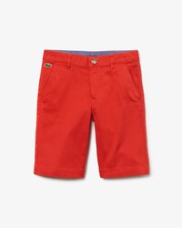 Bermudashorts aus Baumwollgabardine