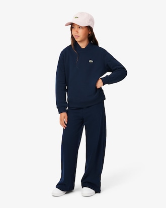 Unisex-Sweatshirt aus Fleece mit Rundhalsausschnitt