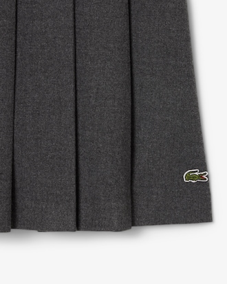 Mittellanger Faltenrock aus Flannel