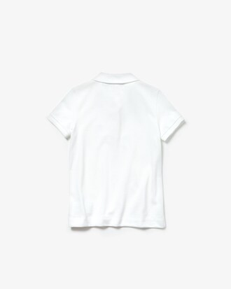 M&auml;dchen Petit Piqu&eacute; Poloshirt mit Muster Keith Haring LACOSTE