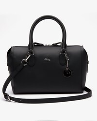 Women's Daily Classic Coated Piqu&eacute; Canvas Boston Bag