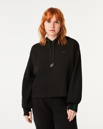 Kurzer Hoodie aus Baumwolle