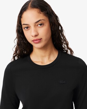 T-Shirt aus weicher Baumwolle mit Dreiviertel&auml;rmeln