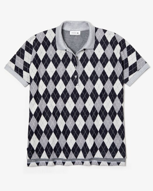 Heidekraut Grau / Navy Blau / Wei&szlig;