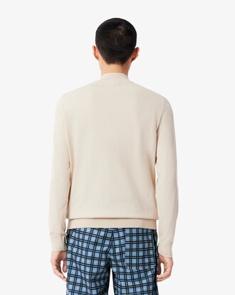 Temperaturregulierender Golf-Pullover mit Viertel-Reißverschluss