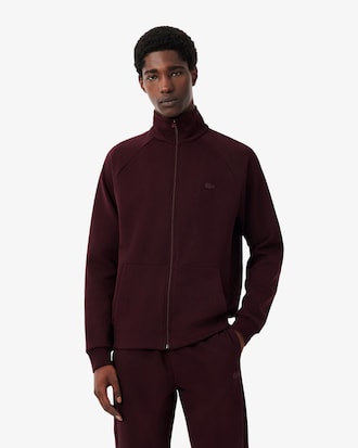 Commuter-Sweatshirt aus doppelseitigem Jersey mit Rei&szlig;verschluss