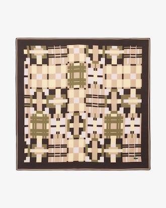 Halstuch mit geometrischen Motiven