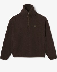 Sweatshirt aus Polar-Fleece mit hohem Kragen und Rei&szlig;verschluss