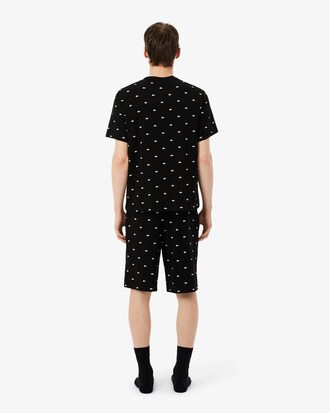 Pyjama aus Baumwolle mit Print