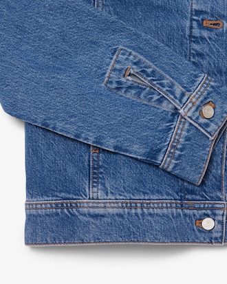 Denim-Jacke aus Baumwolle