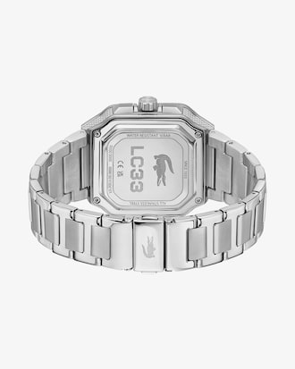 Uhr LC33 mit quadratischem Stahlgeh&auml;use