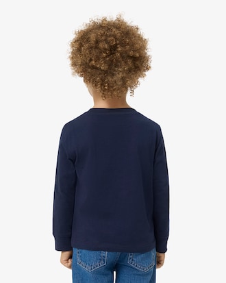 T-Shirt aus Baumwolle mit langen &Auml;rmeln