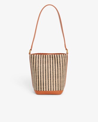 Eimertasche Summer Pack aus Raffia