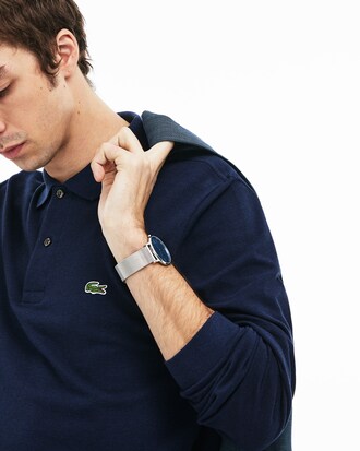 Classic Fit-Polohemd L.12.12 mit langen &Auml;rmeln