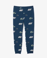 Bedruckte Loungewear-Jogginghose aus Fleece