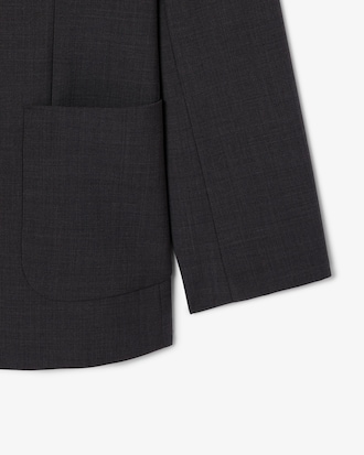 Blazer aus Wollmischgewebe