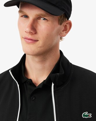 Tennis-Sweatshirt mit Reißverschluss und Colorblock-Design