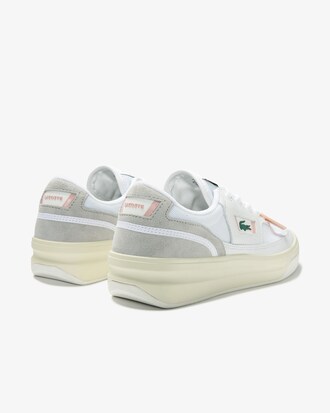 Damen-Sneakers G80 aus Leder und Veloursleder