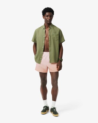 Kurze Badehose mit Ombré Druck