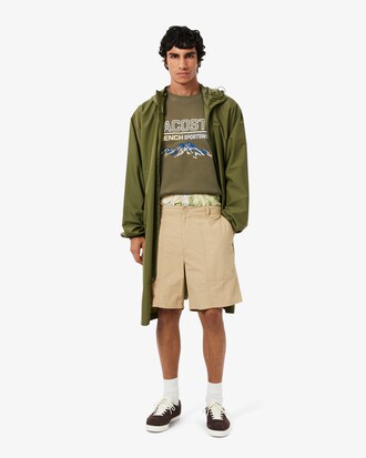 Sweatshirt aus Fleece mit Stickmotiv