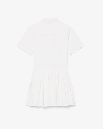 Hemdkleid aus Popeline mit Faltenrock