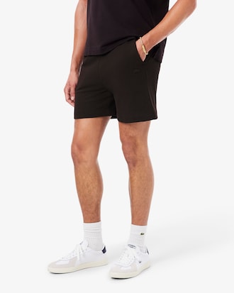 Shorts aus strukturiertem Jersey