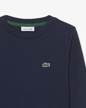 Unisex T-Shirt aus Baumwolle mit langen &Auml;rmeln