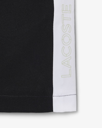 Sportshorts aus Diamant-Taft mit Colorblock-Design