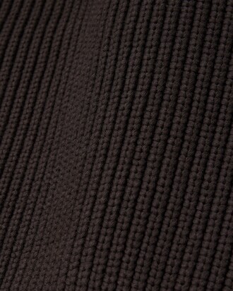 Pullover aus Baumwolle mit Rei&szlig;verschluss und Badge-Akzent